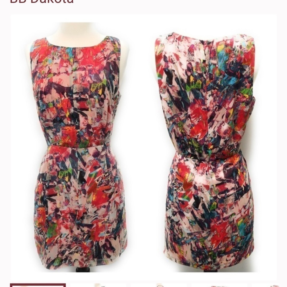 BB Dakota | Abstract Mini Dress
